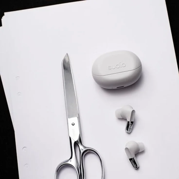 Sudio N3 Pro White, Kabellose In-Ear Kopfhörer mit ANC und 5.50 h Akkulaufzeit, Schwarz – Bild 4