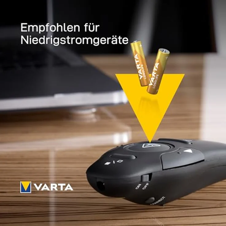 Varta Longlife AAA CUBE24, Alkaline Batterien für kontinuierliche Entladungen, 24er Pack – Bild 4