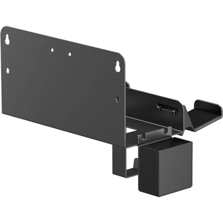 my wall Wandhalter für Media Player - HZ52L, für Spielekonsolen und Zubehör, Apple TV Box und Amazon Fire Box kompatibel, Wandhalterung für Magenta TV Receiver, Router Halterung, silber – Bild 4