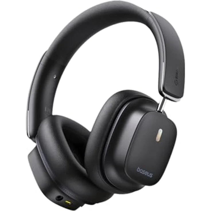Baseus Wireless Noise Cancelling Kopfhörer mit Spatial Audio, LDAC Hi-Res Sound, 65H Spielzeit, Deep Bass, Custom EQ via App, faltbares Design – Bild 1
