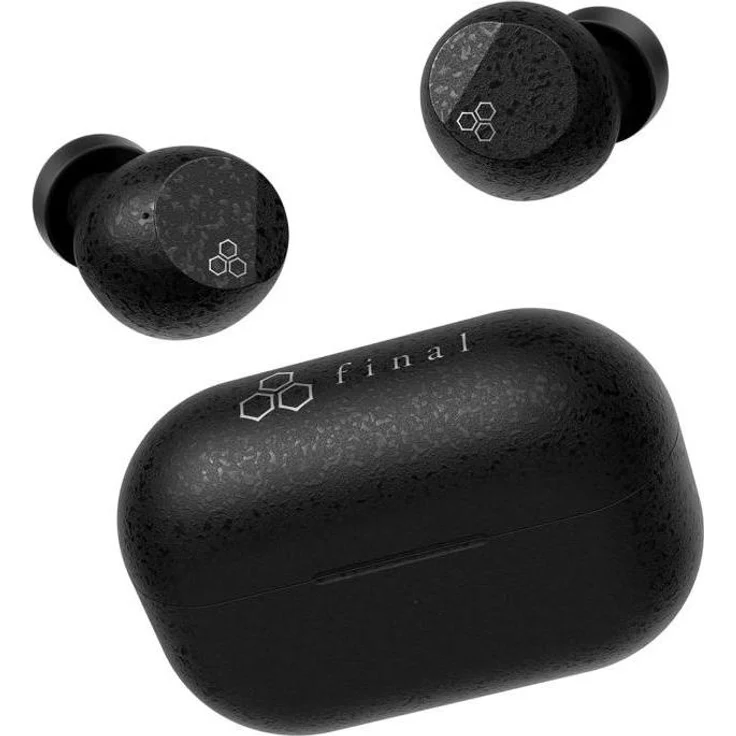 FINAL ZE3000 SV, Kabellose In-Ear Kopfhörer mit 7 Stunden Akkulaufzeit, Schwarz