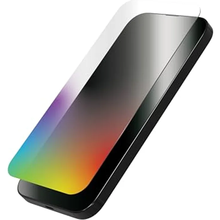ZAGG InvisibleShield Glass Elite VisionGuard, Displayschutz aus gehärtetem Glas für Apple iPhone 15 Pro Max [6.7-Inch], Transparent, blaulichtfilternd, kratzfest, schmutzabweisend, stossfest.