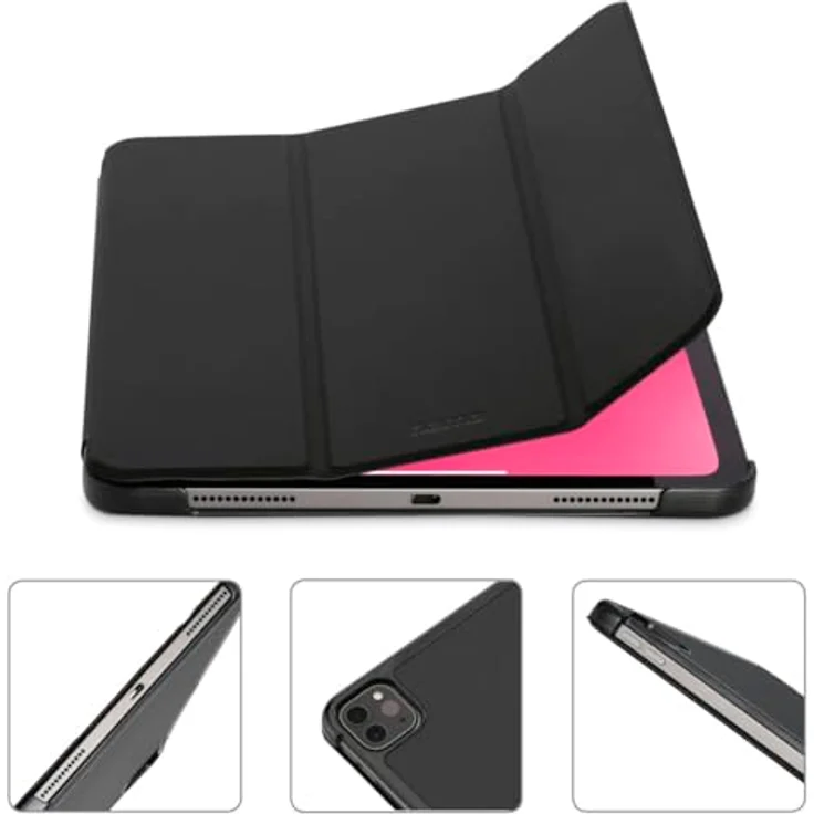 Hama Fold iPad Cover Apple iPad Pro 11 (2024) Book Cover Schwarz, mit integriertem Magnet und Standfunktion – Bild 5