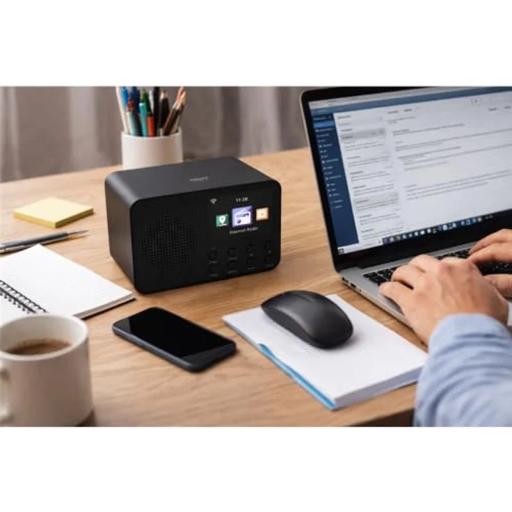 Camry CR 1918, Tragbares Internet-Radio mit Bluetooth und WLAN, transparent, EU Plug 220V – Bild 4