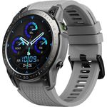 Zeblaze Ares 3 Pro Smartwatch, 1,43 Zoll Ultra HD AMOLED-Display, über 100 Sportmodi, Wasserbeständig bis 3 ATM, grau