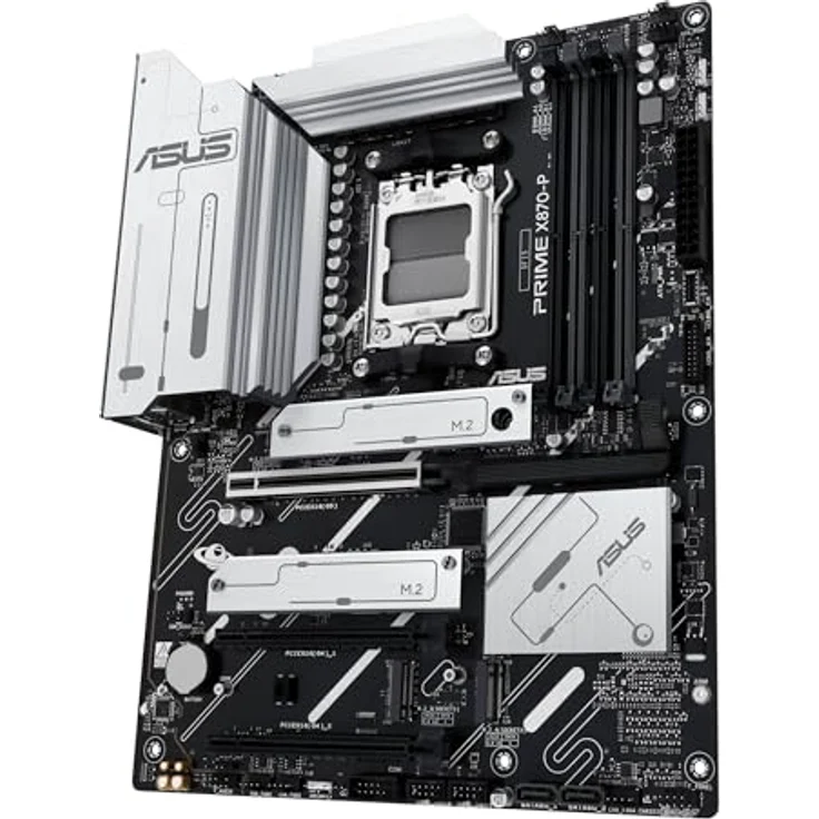 ASUS PRIME X870-P Mainboard Sockel AM5 (AMD, ATX, PCIe 5.0, DDR5, 14+2+1 Power Stages, 4x M.2, 2,5Gb Ethernet, USB-C 40Gbps) – Bild 5