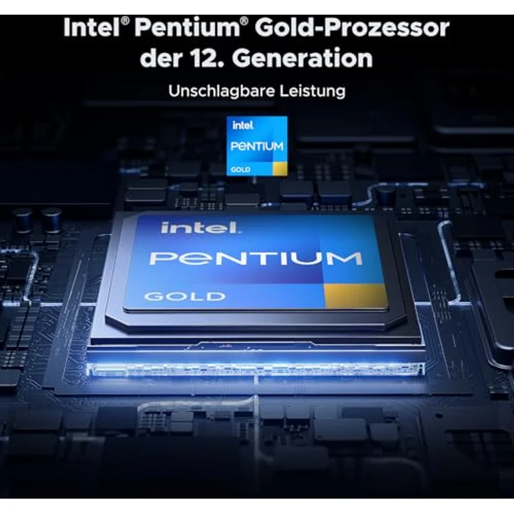 UGREEN NASync DXP4800 Plus 4-Bay Desktop NAS, Intel Pentium Gold 8505 5-Core CPU, 8GB DDR5 RAM, 128G SSD, 1 * 10GbE, 1 * 2,5GbE, 2*M.2 NVMe-Steckplätze, 4K HDMI, Network Attached Storage (Diskless) in Schwarz – Bild 3