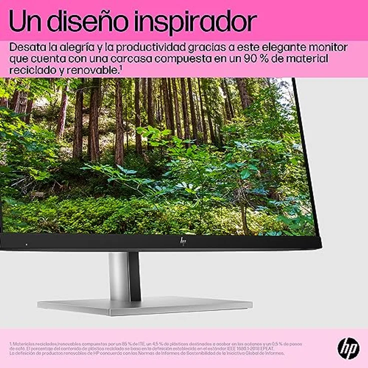 HP E24t G5 23,8 Zoll Full HD Touchscreen Monitor, Schwarz mit 99% sRGB-Farbtiefe – Bild 5