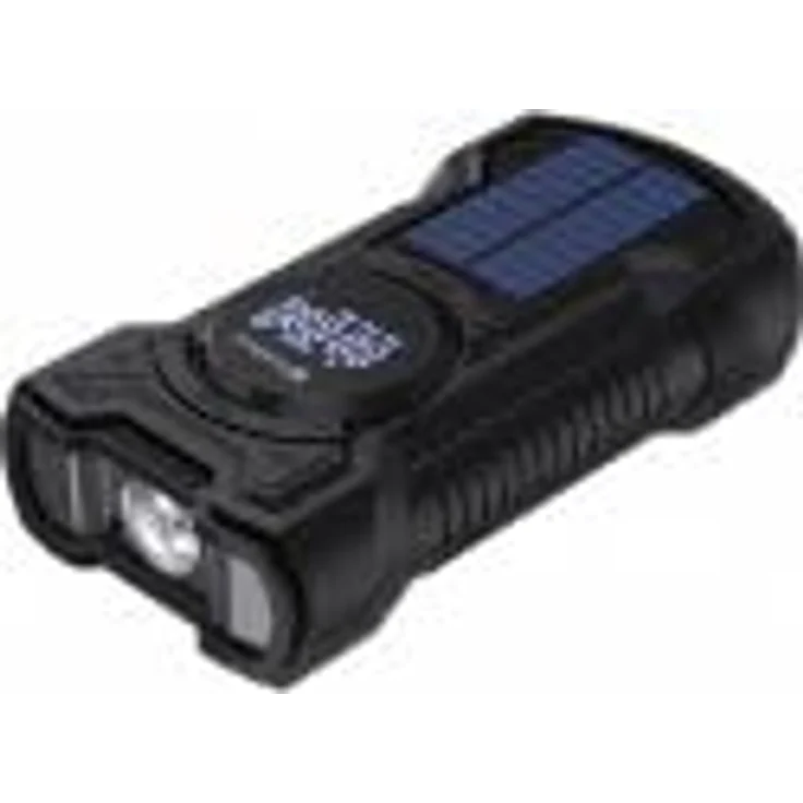 Sandberg Survivor Radio All-in1 5000, Powerbank mit 5000 mAh, Bluetooth-Lautsprecher und Solaraufladung, Schwarz – Bild 3