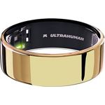 ULTRAHUMAN Ring AIR - Kein App-Abonnement - Smart Ring - Size First mit Größenkit - Verfolgen Sie Schlaf, Workouts, Herzfrequenz, HRV - Bis zu 6 Tage Akkulaufzeit (Größe 12)