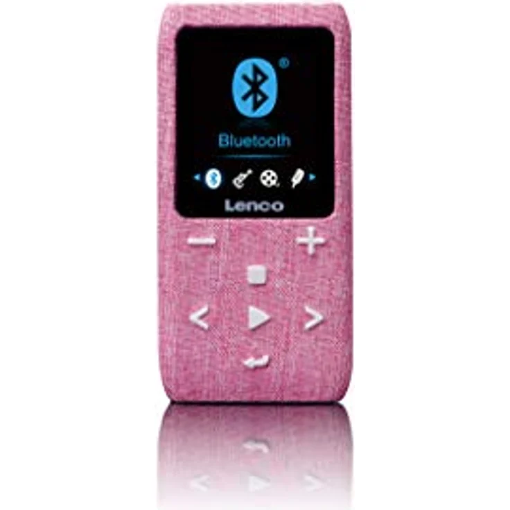 Lenco Xemio-861 - Bluetooth MP3 Player - 8GB Micro-SD Karte - Bluetooth - FM-Radio - Sprachmemo Funktion - 1,8“ TFT Display - E-book Funktion - bis zu 64GB Speicherplatz - Blau – Bild 2