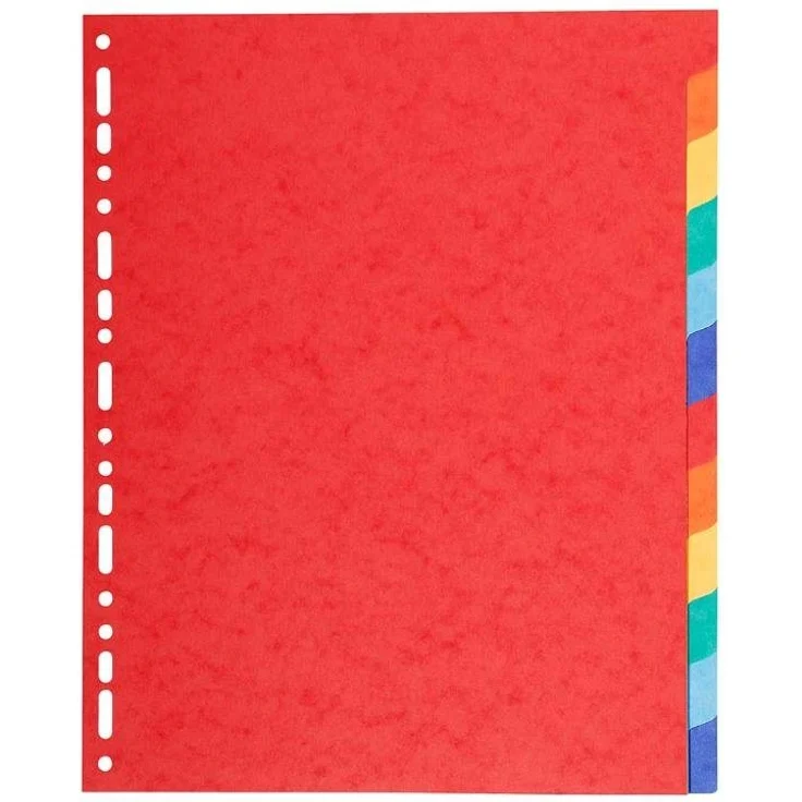 EXACOMPTA Aktenordner Exacompta Register aus Recyclingkarton, Blauer Engel, 220 g/m², DIN A4 und DINA+ – Bild 1