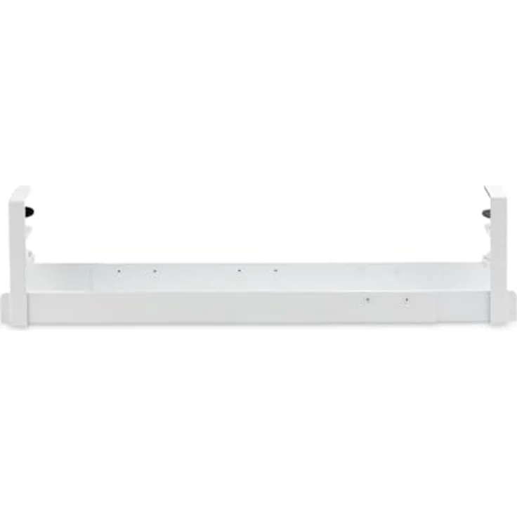 Startech.com Kabelkanal, unter Tisch montierbar, Weiß, 120 cm Länge, Kabelmanagementfach – Bild 4