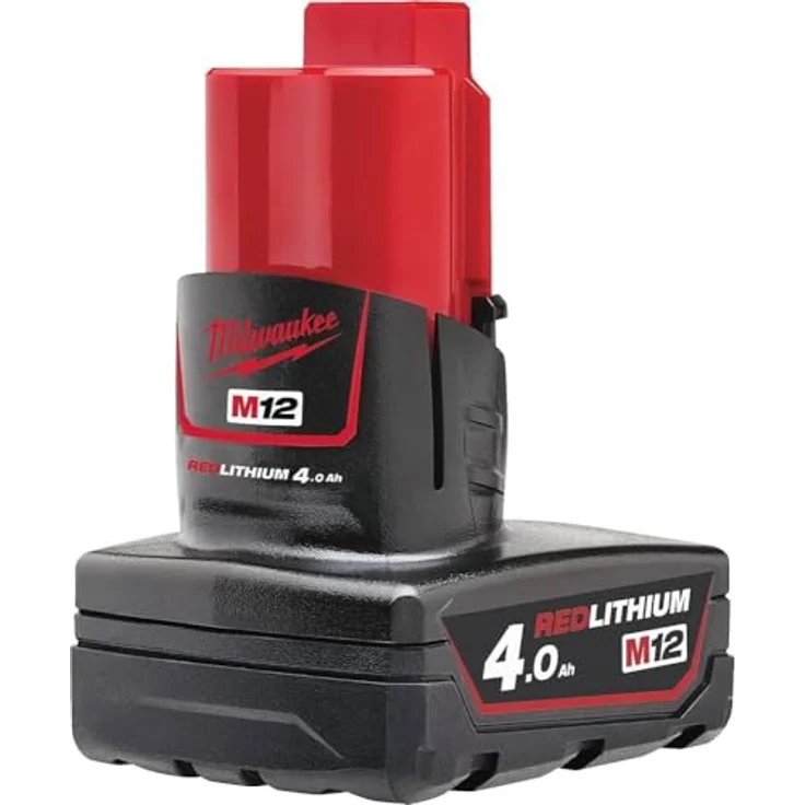 Milwaukee 4932430065 M12B4 Li-Ionen Akku 12V 4,0Ah, 12 V, Multi, 4.0Ah – Bild 2