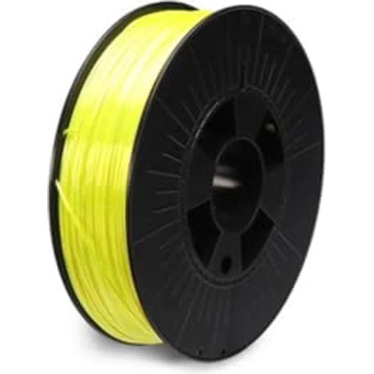 Velleman PLA-Filament, 1.75 mm, SATIN, neongelb, 750 g, verstärkt, umweltfreundlich, für 3D-Drucker – Bild 1