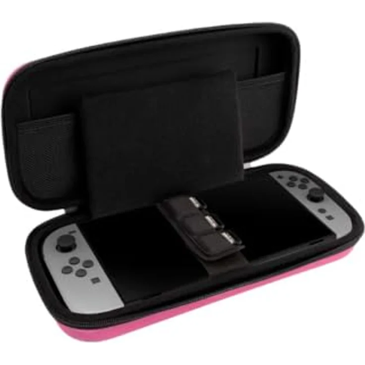 NACON SWITCHNEWPOUCHLPINK, Hartschalenkoffer für Nintendo Switch 2, Switch Lite und Switch OLED, kratzresistent, pink – Bild 3