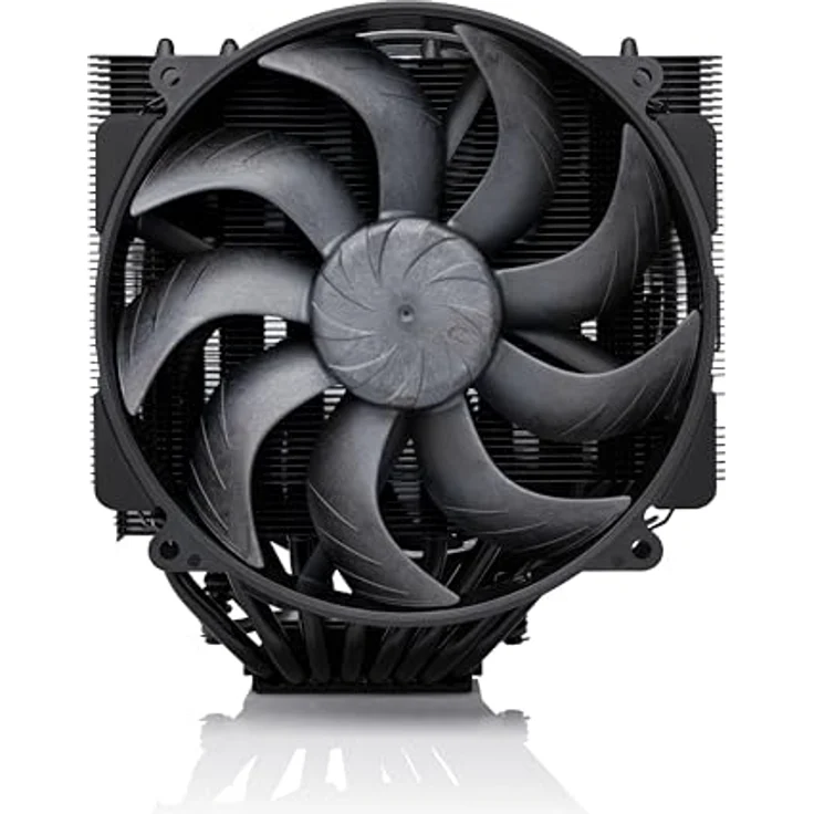 Noctua NH-D15 G2 chromax.black, Dual-Tower CPU-Kühler mit zwei 140-mm-Lüftern und 250 Watt TDP, schwarz – Bild 2
