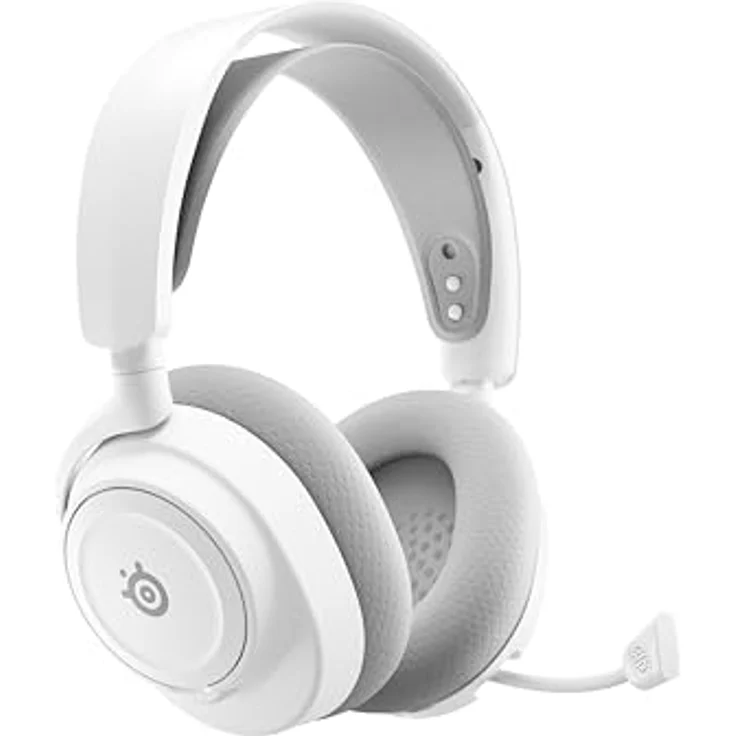 SteelSeries Arctis Nova 7X Gen 2, Kabelloses Gaming Headset mit Rauschunterdrückung und 40 mm Treiber, Weiss – Bild 14