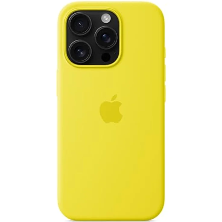 Apple iPhone 16 Pro Silikon Case mit MagSafe – Sternfrucht, recyceltes Silikon, Mikrofaserfutter, Kameraschutz, kabelloses Laden – Bild 4