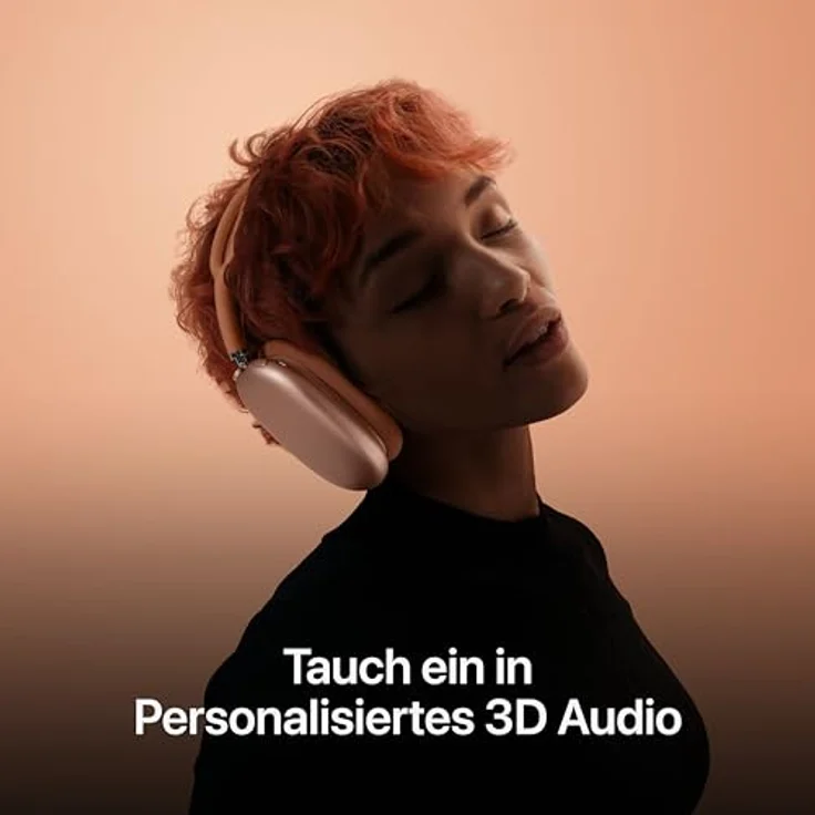 Apple AirPods Max (2024), Apple Siri, Space Grau Over-Ear-Kopfhörer mit Bluetooth, Mikrofon, Noise Cancelling, geeignet für iPhone, polarstern – Bild 5