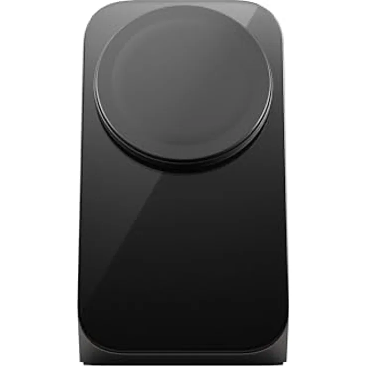 NOMAD Stand One V4 MagSafe Qi2.2 Ladegerät 25 W, 2-in-1 Wireless Charger für iPhone & AirPods, carbide