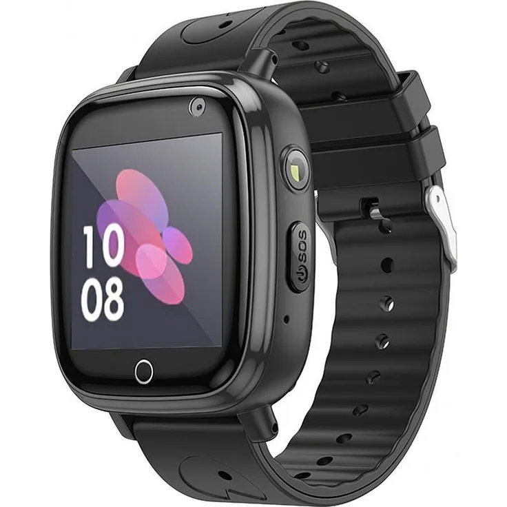 Hoco Y100, Smartwatch für Kinder mit 2G Netz, 1,44 Zoll Display, schwarz