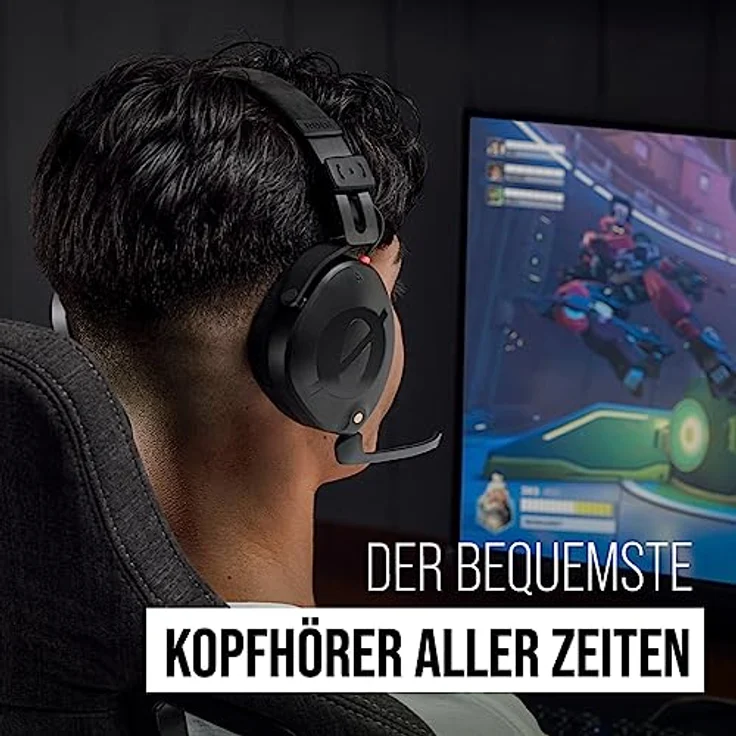 RØDE NTH-100M – Professionelles Over-Ear-Headset für Medien, Rundfunk, Podcasting, Inhaltserstellung, Streaming, Heimarbeit (Schwarz) – Bild 2