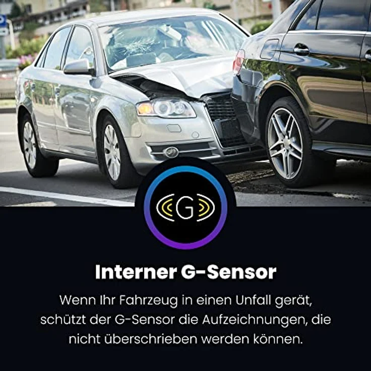 NextBase 222X Dashcam Blickwinkel horizontal max.=140° Rückfahrkamera – Bild 5