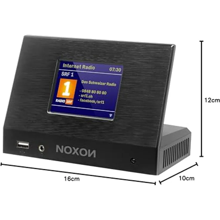 NOXON A120+ Audio Adapter Internet-Radio schwarz – Bild 8