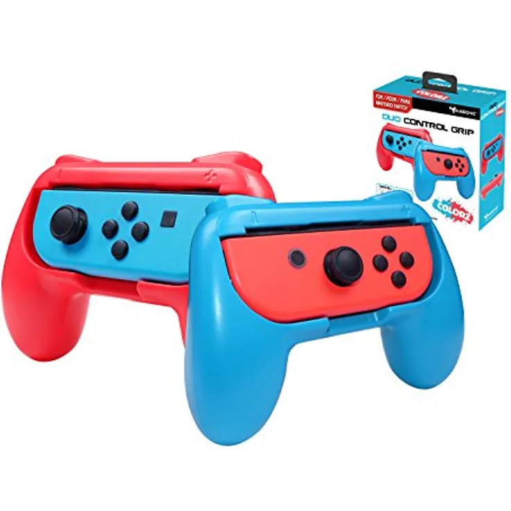 Subsonic SA5498-7 Controller Griffe für JoyCons von Nintendo Switch - Packung mit 2 ergonomischen Komfortgriffen Paris Saint Germain