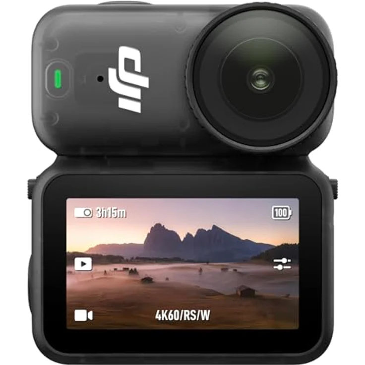DJI Osmo Nano, Action Cam mit 128GB, 4K/60fps Video und ultra-weitem 143° Sichtfeld, Schwarz – Bild 1