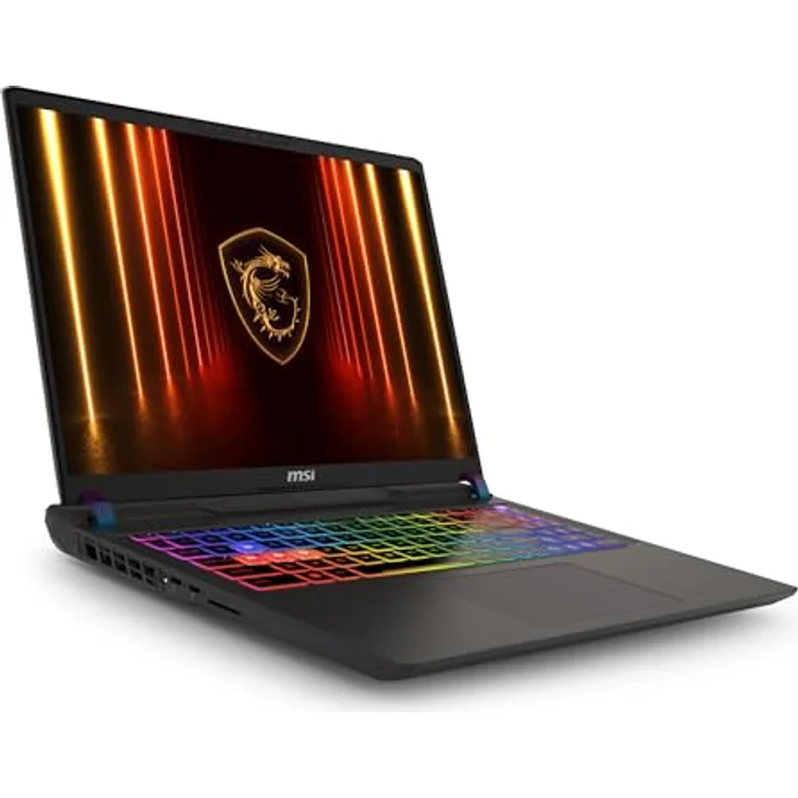 MSI Vector 16 HX AI A2XWHG-476, 16" QHD+ Notebook mit Intel Core Ultra 9 275HX, 16 GB RAM, 1 TB SSD und RTX 5070 Ti, grau – Bild 4