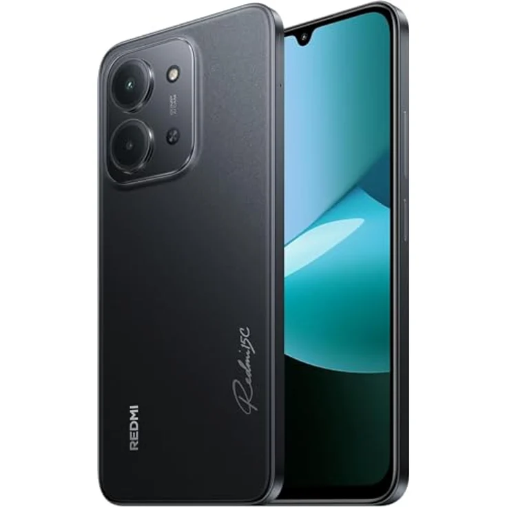 Xiaomi Redmi 15C, Smartphone mit 4GB RAM, 256GB Speicher, 6,9" 120Hz Display, MediaTek Helio G81-Ultra, 50MP Kamera, 6000mAh Akku, Schwarz Midnight – Bild 3