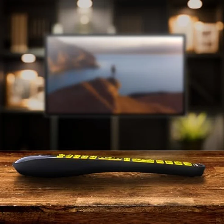 Meliconi Gumbody Facile 5+, Universalfernbedienung für DVD/Blu-ray, Home Audio und Heimkino, mit beleuchteten Tasten, Schwarz – Bild 5