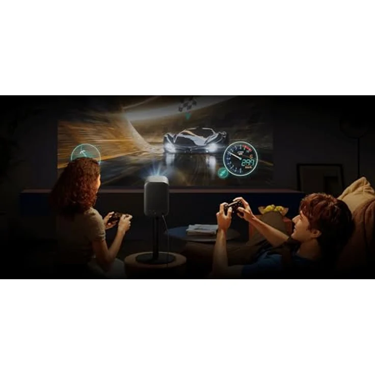 Xiaomi Smart Projector L1, Full HD Beamer mit 200 lm, automatischer Keystone-Korrektur und Google TV, schwarz – Bild 8