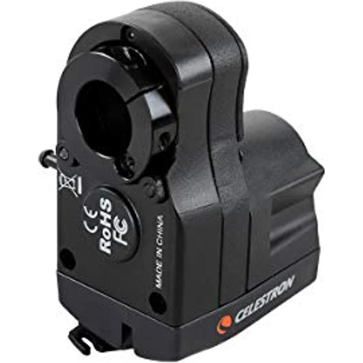 Celestron 94155-A Fokusmotor für Schmidt-Cassegrain-, EdgeHD- und RASA-Teleskope – ermöglicht elektronisches Fokussieren, bringt Himmelskörper in scharfen Fokus, Schwarz – Bild 1