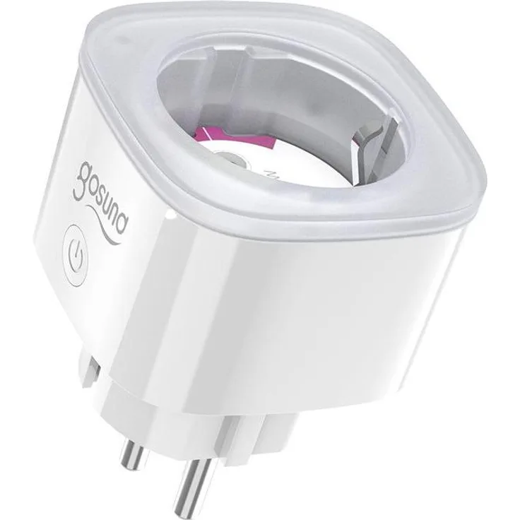Gosund EP8-M, Smart Plug WiFi 16A, intelligente Steuerung für Haushaltsgeräte, kompatibel mit Smart Home Systemen