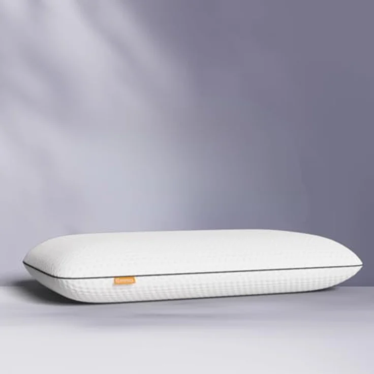 Emma Premium Stützkissen 80x40, Ergonomisches Nackenkissen mit Thermosync Technologie und Kühlendem Memory Foam, Höhenverstellbar für Seiten-, Rücken- & Bauchschläfer, Waschbarer Bezug – Bild 2