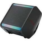 LG XBOOM Stage 301, Tragbarer Bluetooth Lautsprecher mit 120 W RMS, 12 Stunden Akkulaufzeit und AI Sound-Technologie, Schwarz