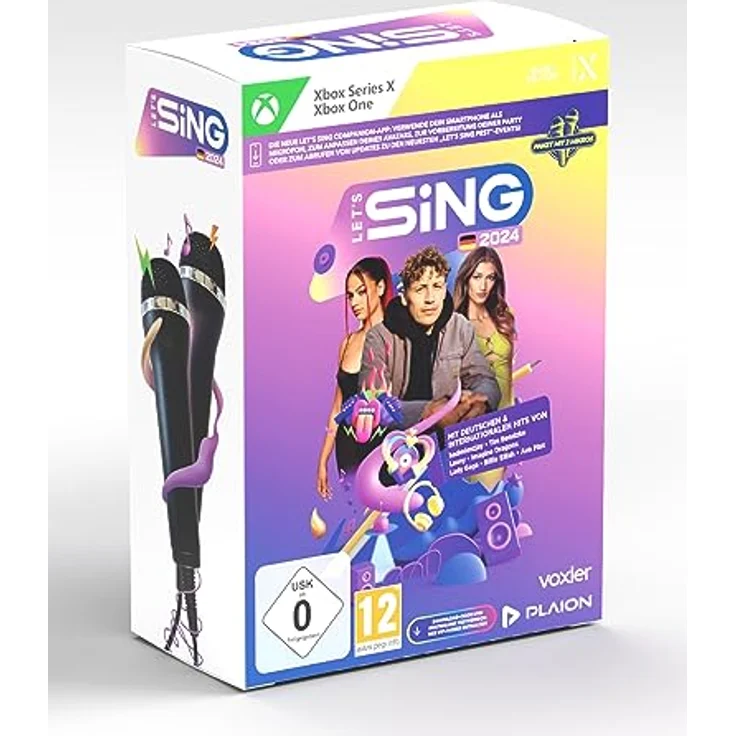 Let's Sing 2024 German Version (+ 2 Mics) (Xbox One / Xbox Series X) – Bild 1
