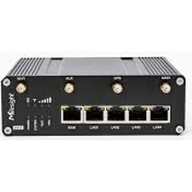 Milesight IoT Industrial Cellular Router 4G Wi-Fi GPS POE UR75-L04EU-G-P-W