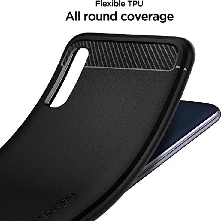 Spigen Rugged Armor für Samsung Galaxy A50 - Matt Schwarz – Bild 2