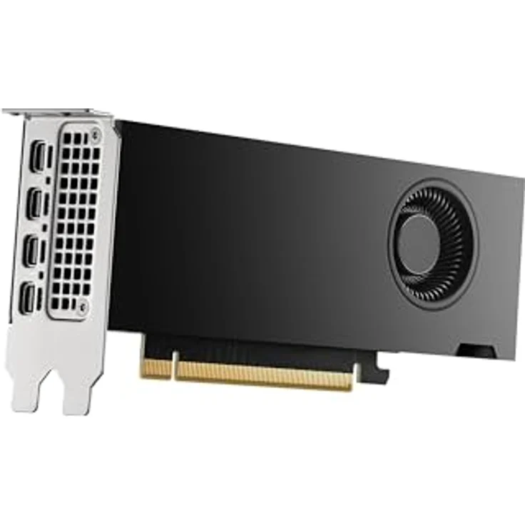 PNY NVIDIA RTX 2000 Ada Generation 16GB GDDR6 Grafikkarte mit ECC, 8K Support, Ultraleiser aktiver Lüfter  – Bild 2