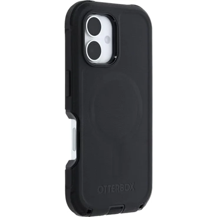 OtterBox Defender Series MagSafe Hülle für iPhone 16, stoßfest, sturzsicher, extrem robust, Schutzhülle, 7X getestet nach Militärstandard, Schwarz – Bild 4