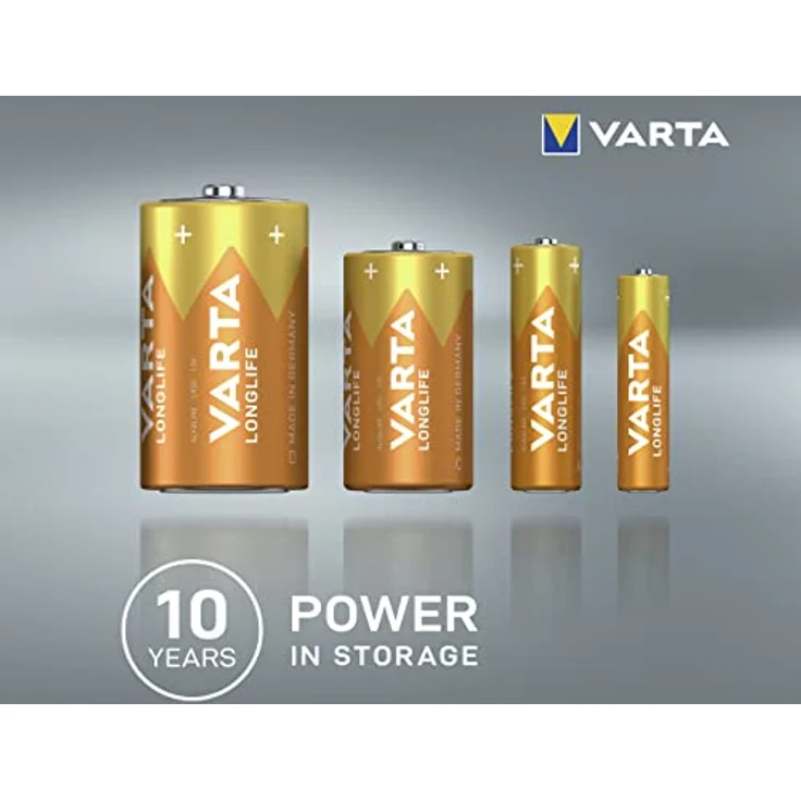 VARTA Longlife Batterie C Baby Alkaline Batterien LR14, 6er Pack – Bild 6