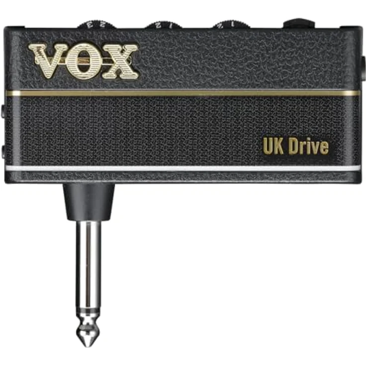 Vox amPlug3 UK Drive, Kopfhörerverstärker mit Vintage- und Distortion-Sounds, Schwarz – Bild 1
