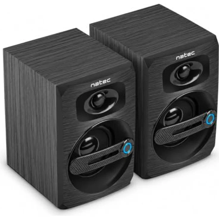 Natec Cougar 2.0 PC-Lautsprecher, 6 Watt, schwarz – Bild 6