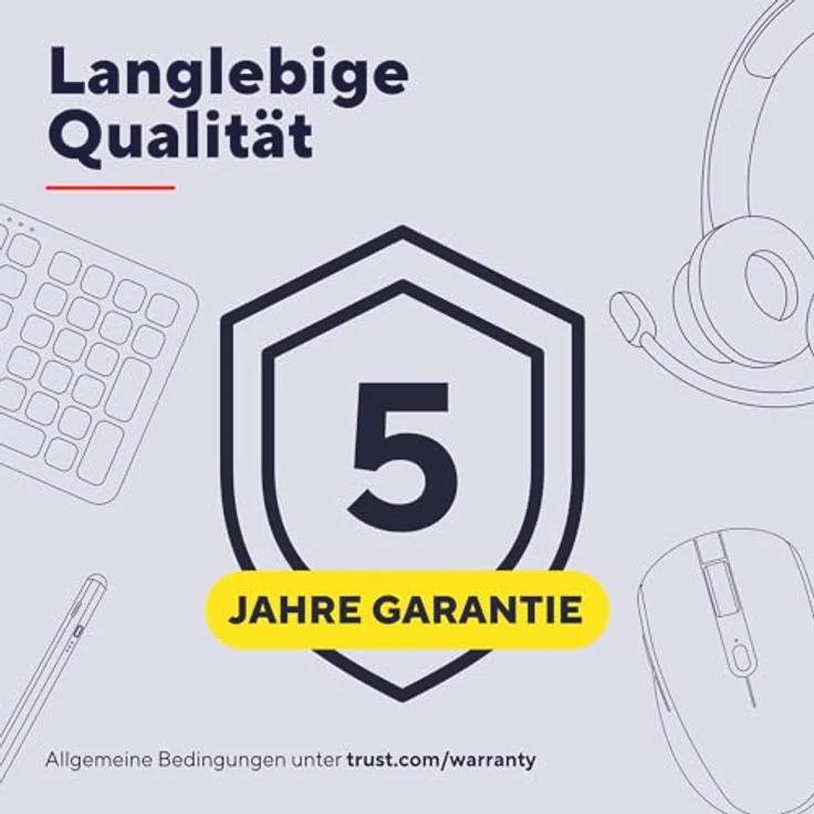 Trust Seron Wiederaufladbare Kabellose Maus, Hyperscroll-Rad, Bluetooth + 2.4GHz, Leise Tasten, 85% Recyclingkunststoff, Schwarz – Bild 5