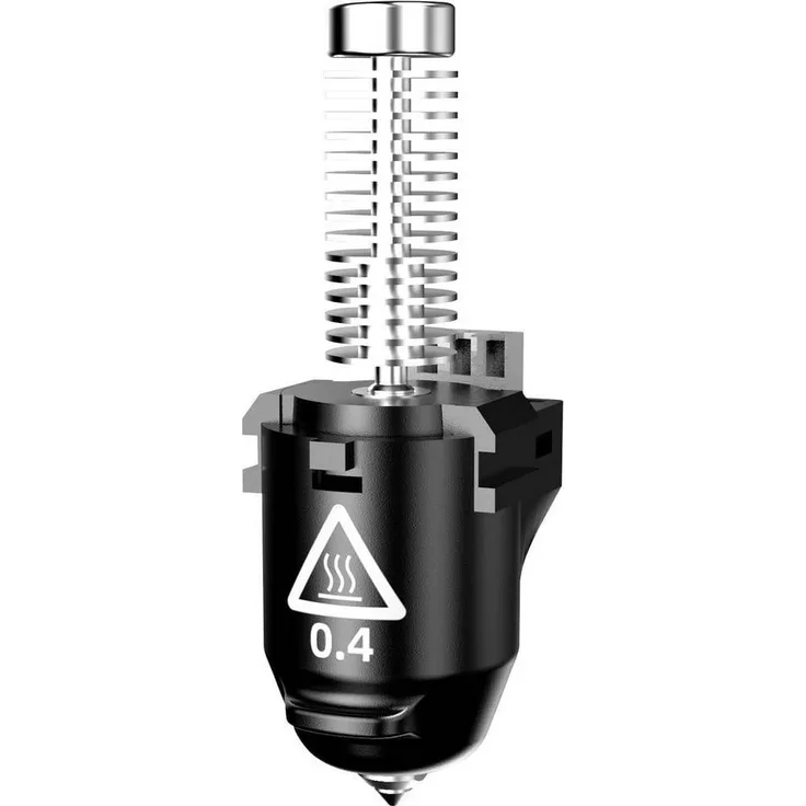 Flashforge 3D-Drucker Nozzle Assembly 0.4 mm für Adventurer 5M / 5M Pro, präzises Filamentextrudieren für TPU, PLA, PETG, ABS und ASA