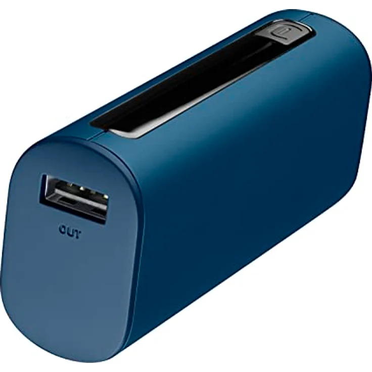 Cellularline | Power Bank Thunder 5000 | Extra kompaktes Ladegerät mit 12 W mit USB-C-Anschluss - Farbe Blau – Bild 3